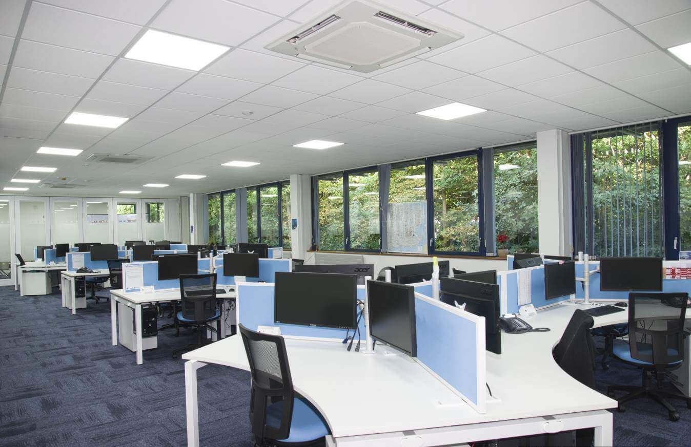 Sistema VRF para edificio corporativo